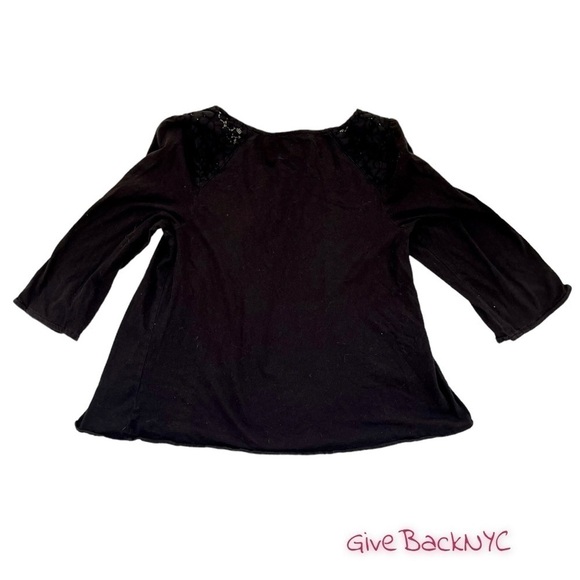 Vintage Deletta Anthropologie Lace Top Size S - Picture 3 of 4